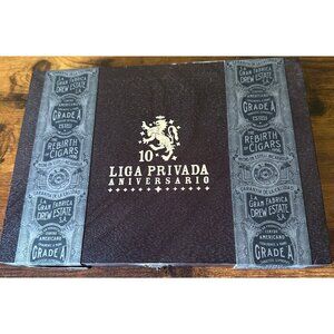 Liga Privada 10 Aniversario Toro Cigar Box Wooden Collectible